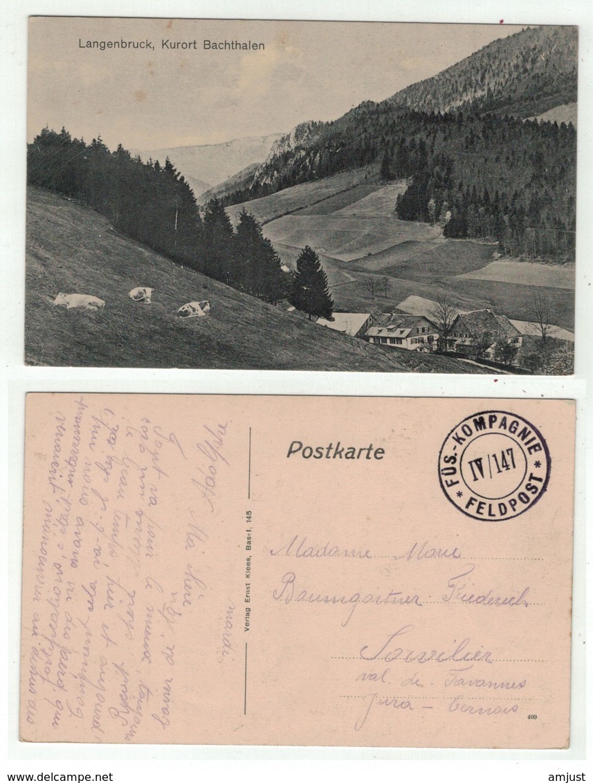 Suisse // Schweiz // Bâle-Campagne // Langenbruck, Kurort Bachthalen - Langenbruck