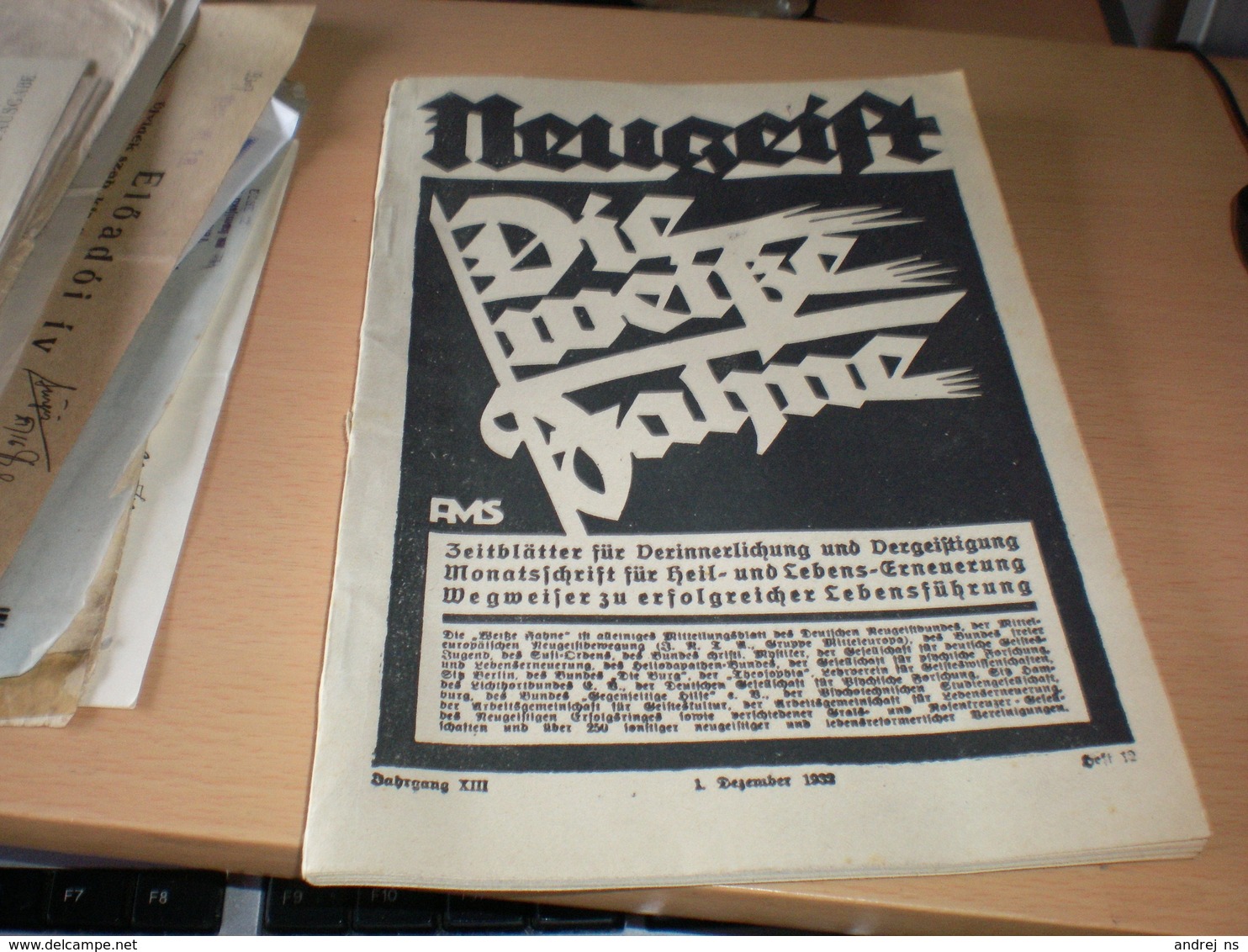 Neugeist 1932 Das Neu Reich - Old Books