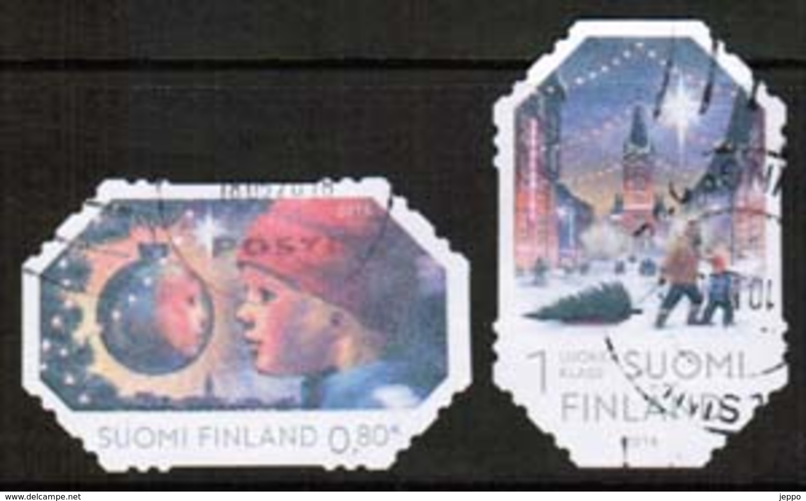 2015 Finland, Christmas Complete Set Used. - Gebraucht