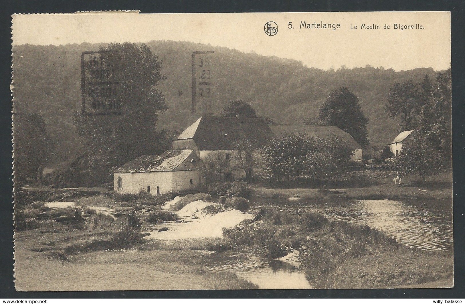 +++ CPA - MARTELANGE - Le Moulin De BIGONVILLE - Nels  // - Martelange