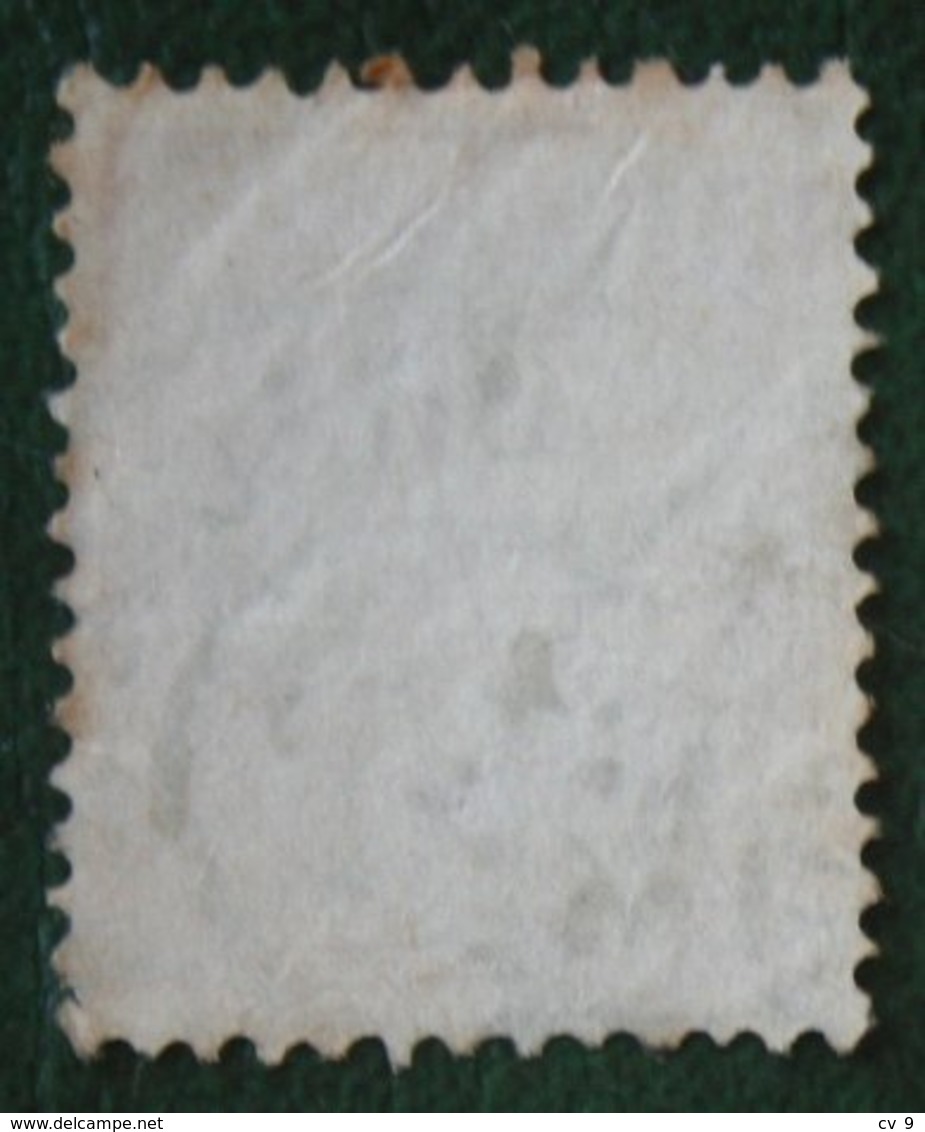 Cijfer Cipher Cifre Cifra Zegel ½ Cent Synthetische Druk NVPH 30b 30 B (Mi 30 B) 1894 Gestempeld /Used NEDERLAND - Gebraucht