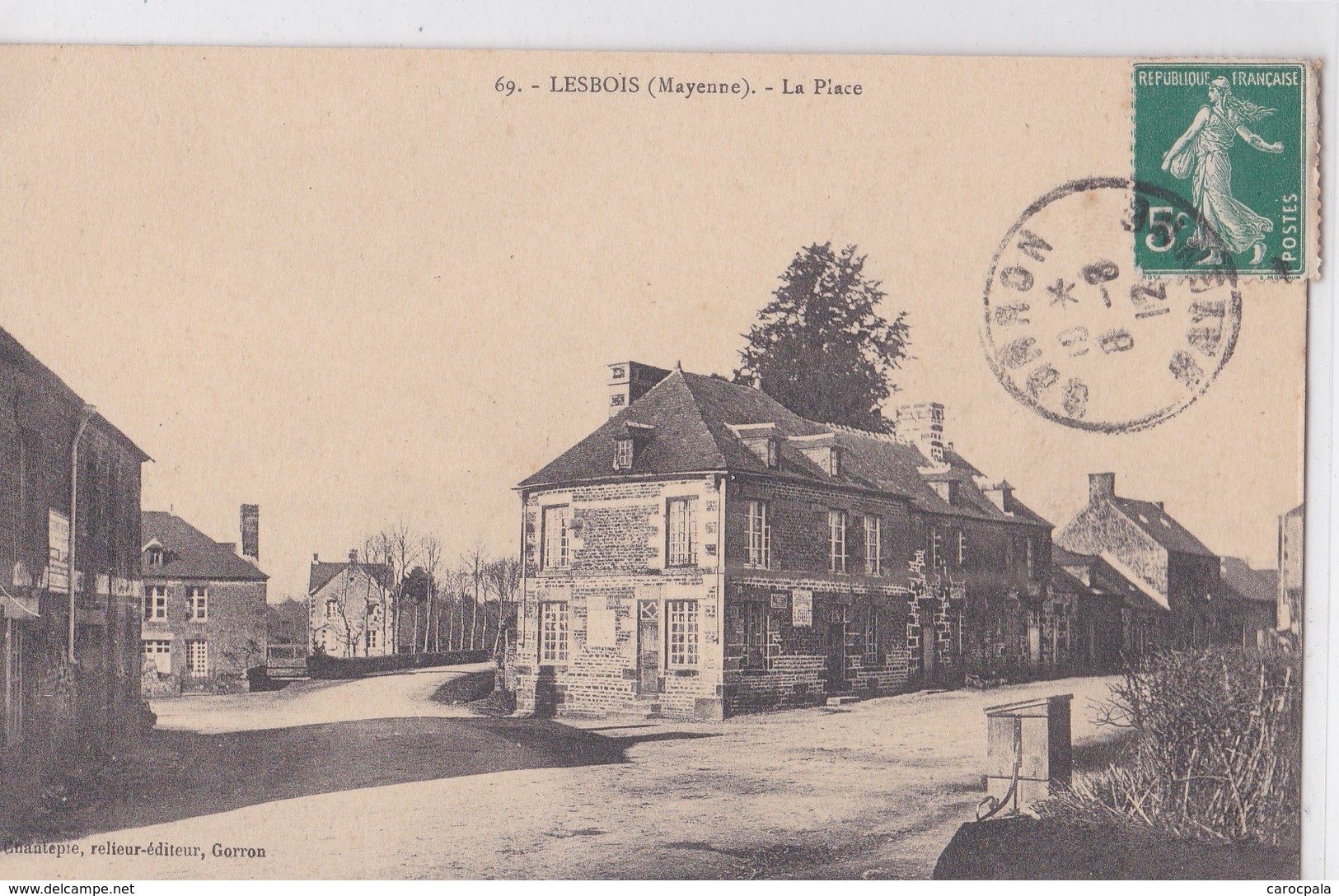 Carte 1910 LESBOIS / LA PLACE - Autres & Non Classés