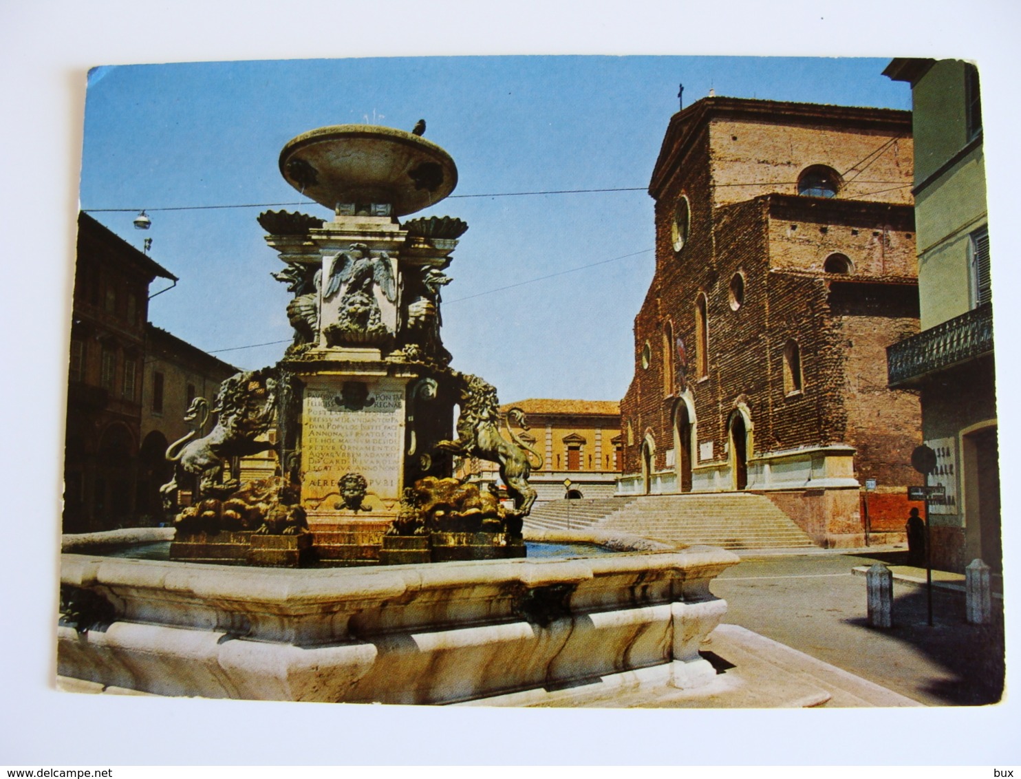 FAENZA FONTANA MONUMENTALE   RAVENNA  EMILIA ROMAGNA   NON    VIAGGIATA COME DA FOTO - Faenza