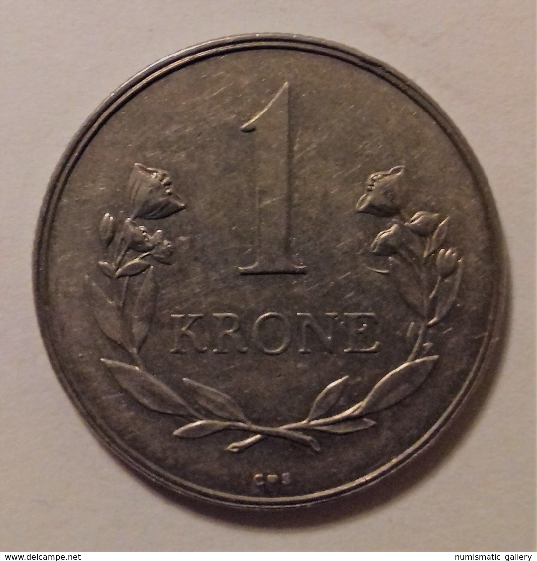 GROENLANDIA 1 CORONA 1960 - Greenland