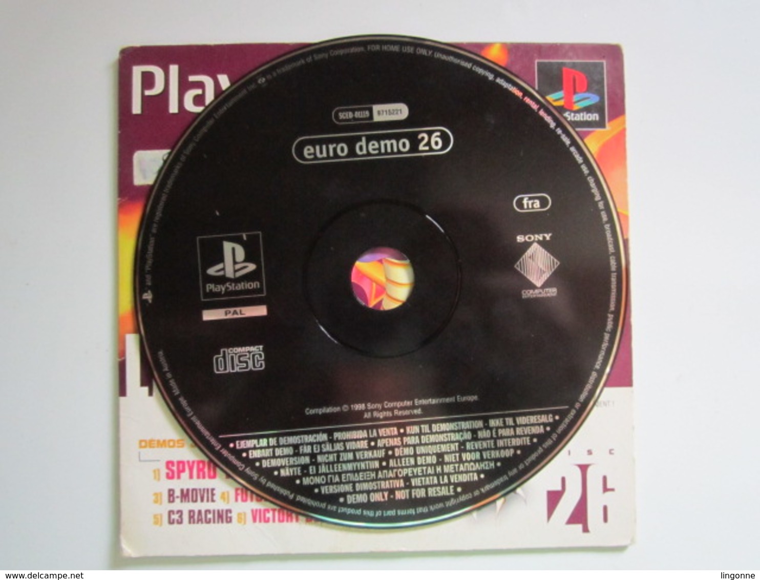 Sony PlayStation DISC 26 - Playstation