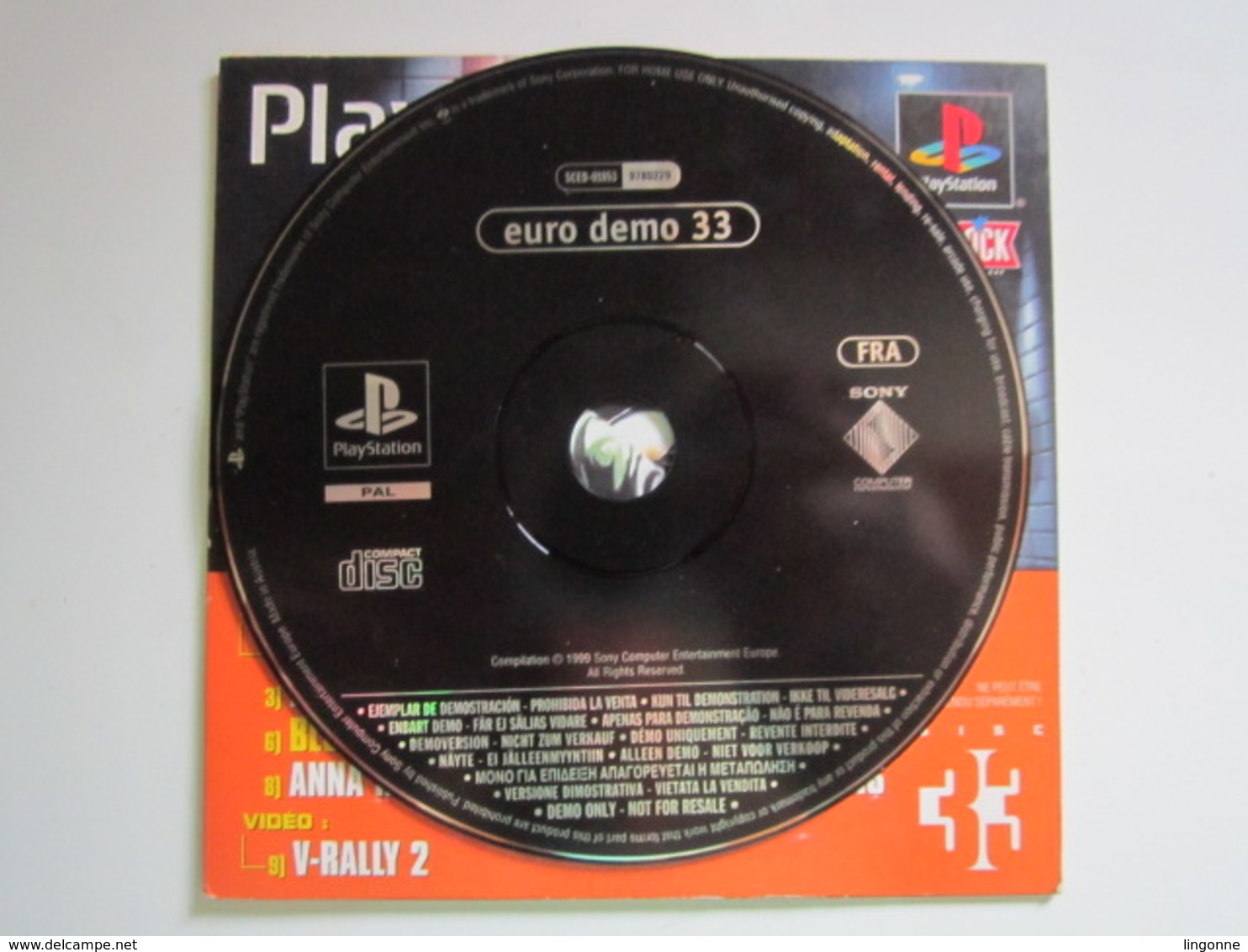 Sony PlayStation DISC 33 - Playstation