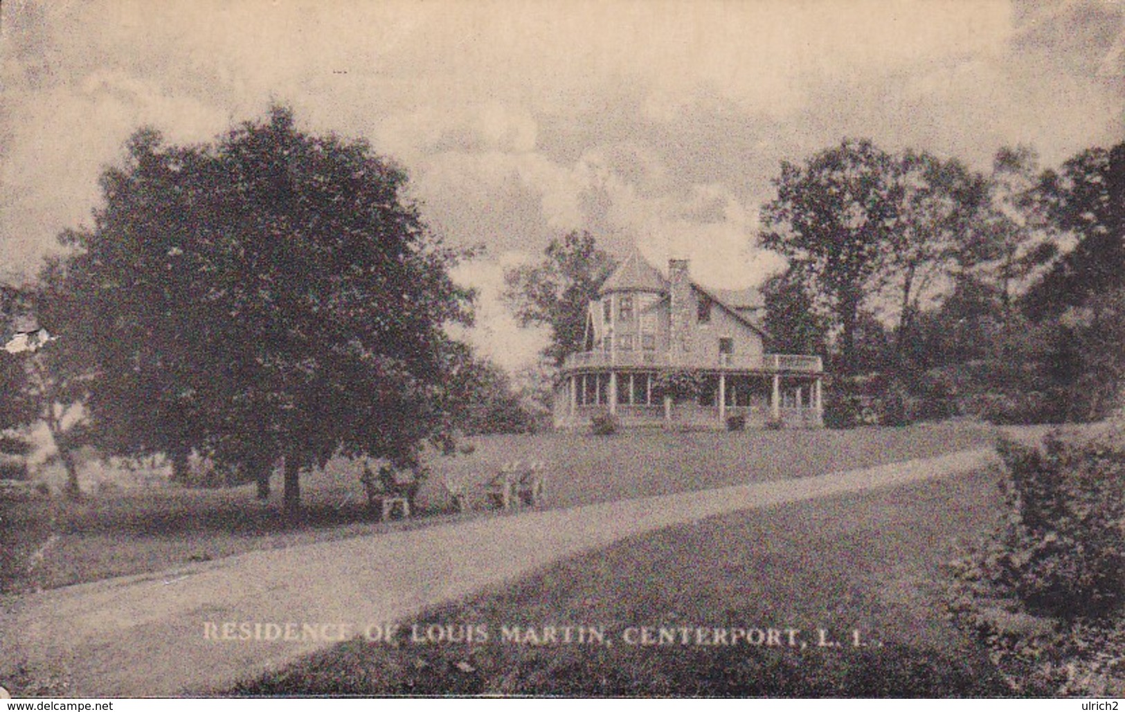PC Centerport - Long Island - Residence Of Louis Martin - 1925 (42159) - Long Island