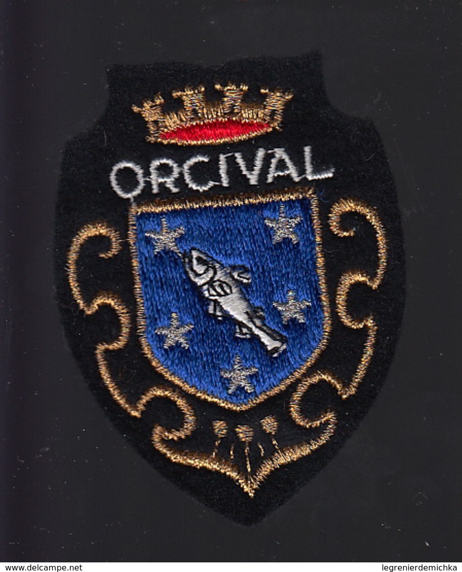 ECUSSON TISSU BRODE - ORCIVAL - Patches