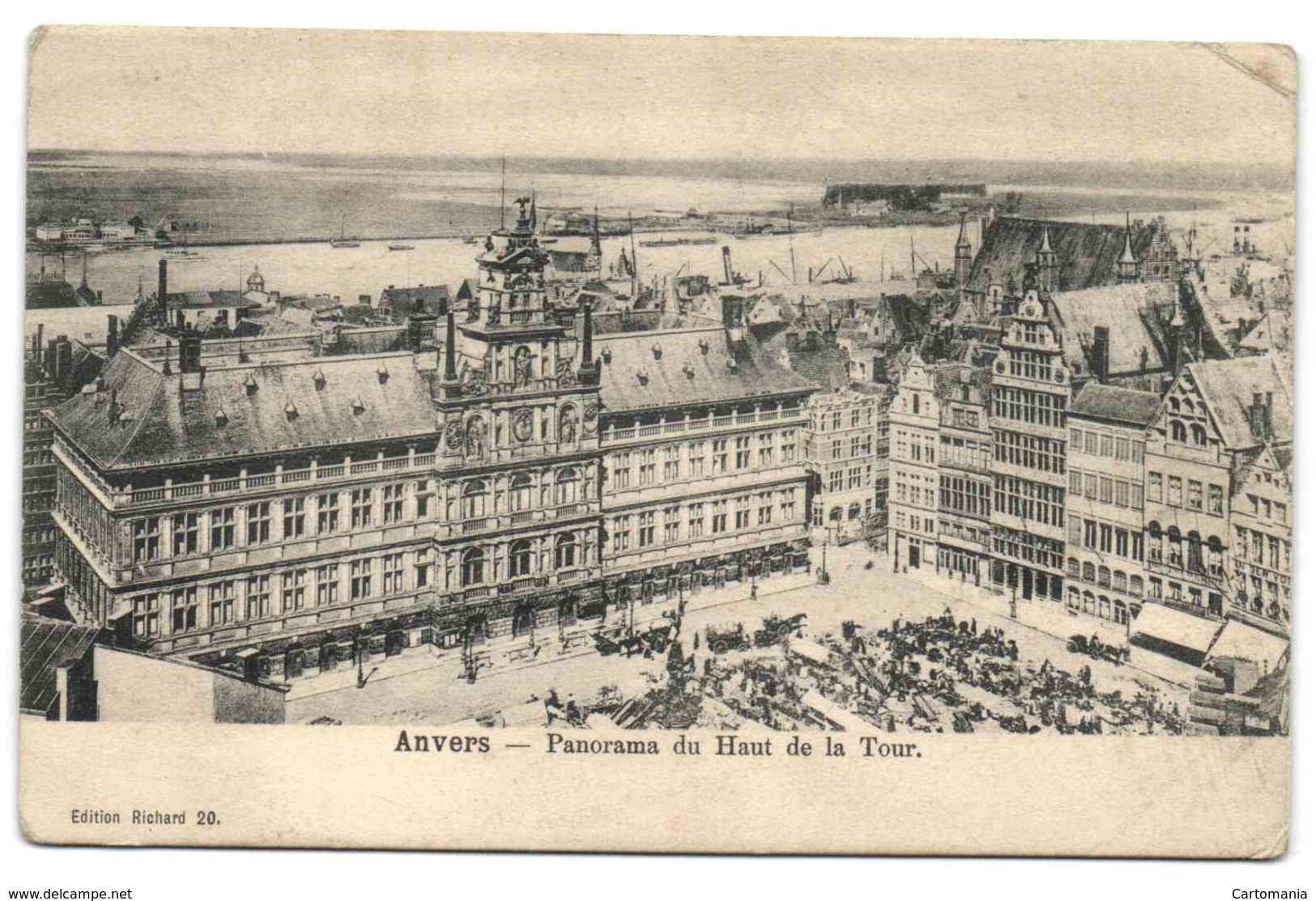 Anvers - Panorama Du Haut De La Tour - Antwerpen