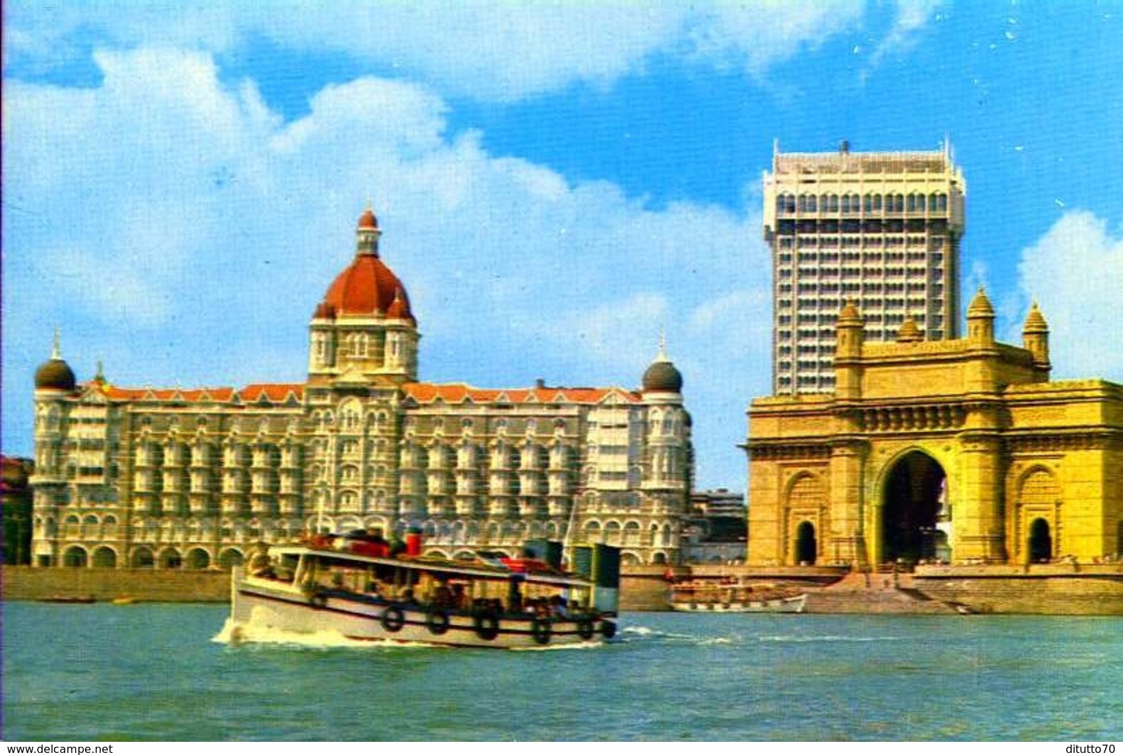 Gateway Of India Taj Mahal Hotel Bombay - Formato Grande Non Viaggiata – E 11 - Altri & Non Classificati