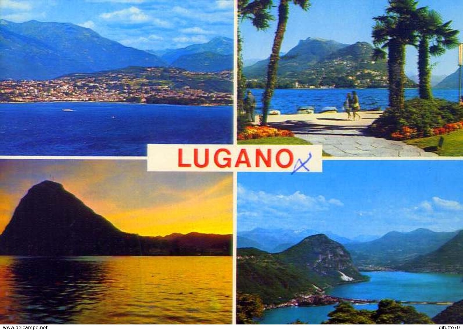 Lugano - Formato Grande Non Viaggiata – E 11 - Altri & Non Classificati