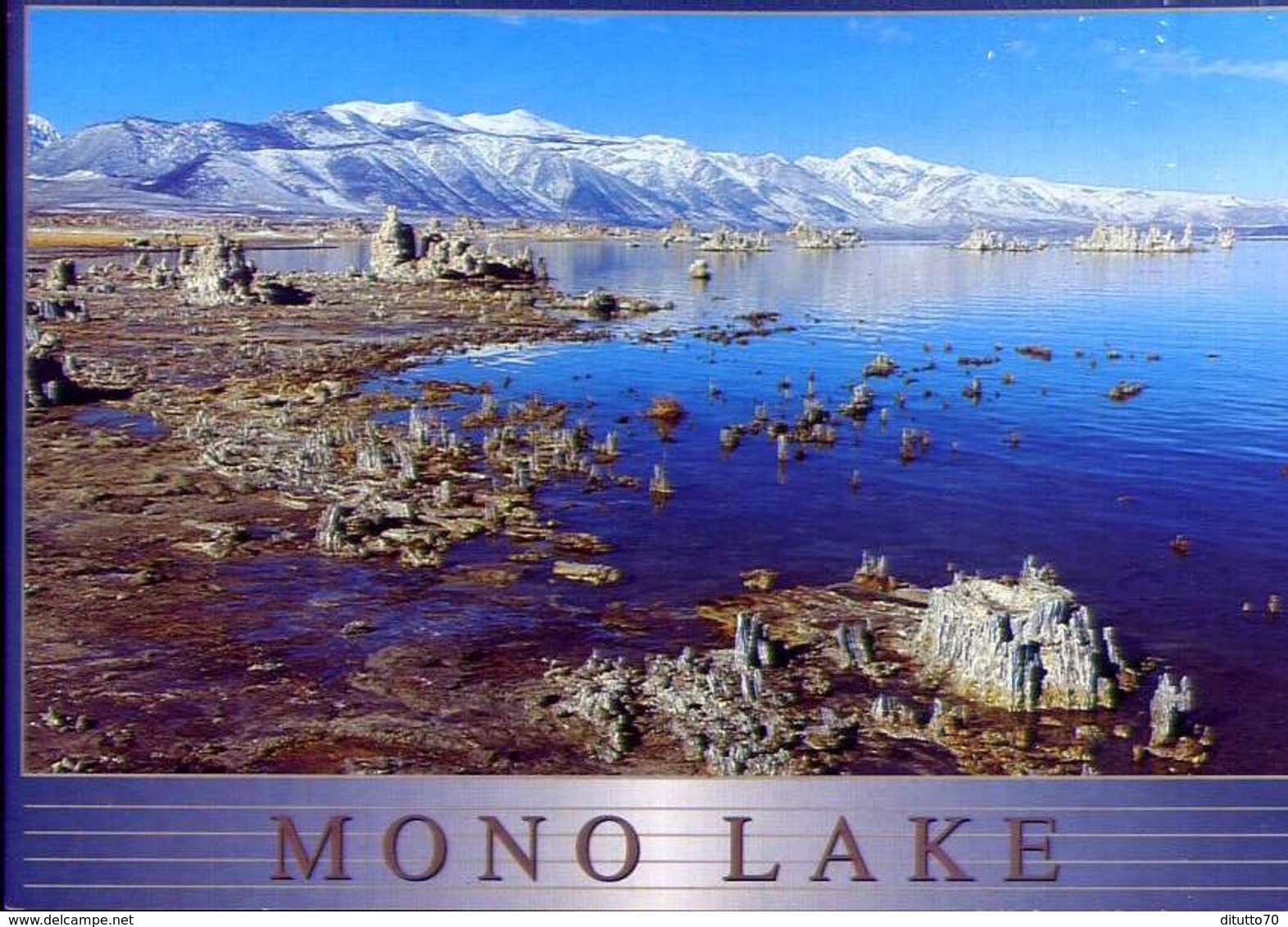 Mono Lake - Formato Grande Non Viaggiata – E 11 - Altri & Non Classificati