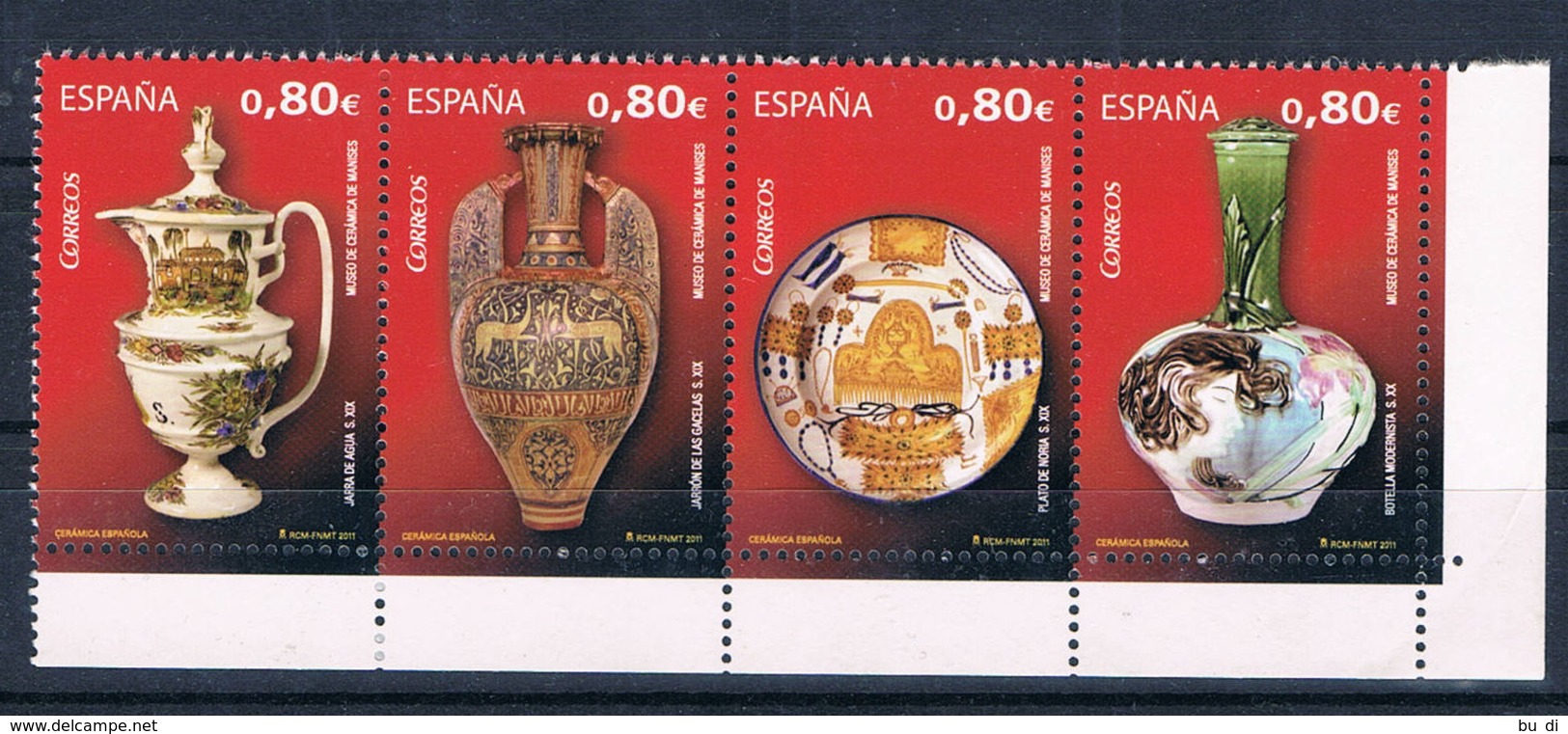 Spanien 4619 - 22 - Keramiken, Krug, Amphore - Ceramica, Potery - Ungebraucht