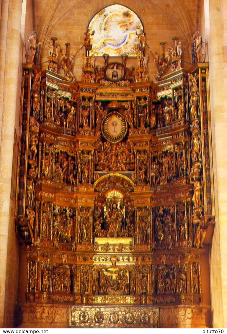 Santo Domingo De La Calzada - Catedral Retablo Mayor - Damian Forment - Formato Grande Non Viaggiata – E 11 - Altri & Non Classificati