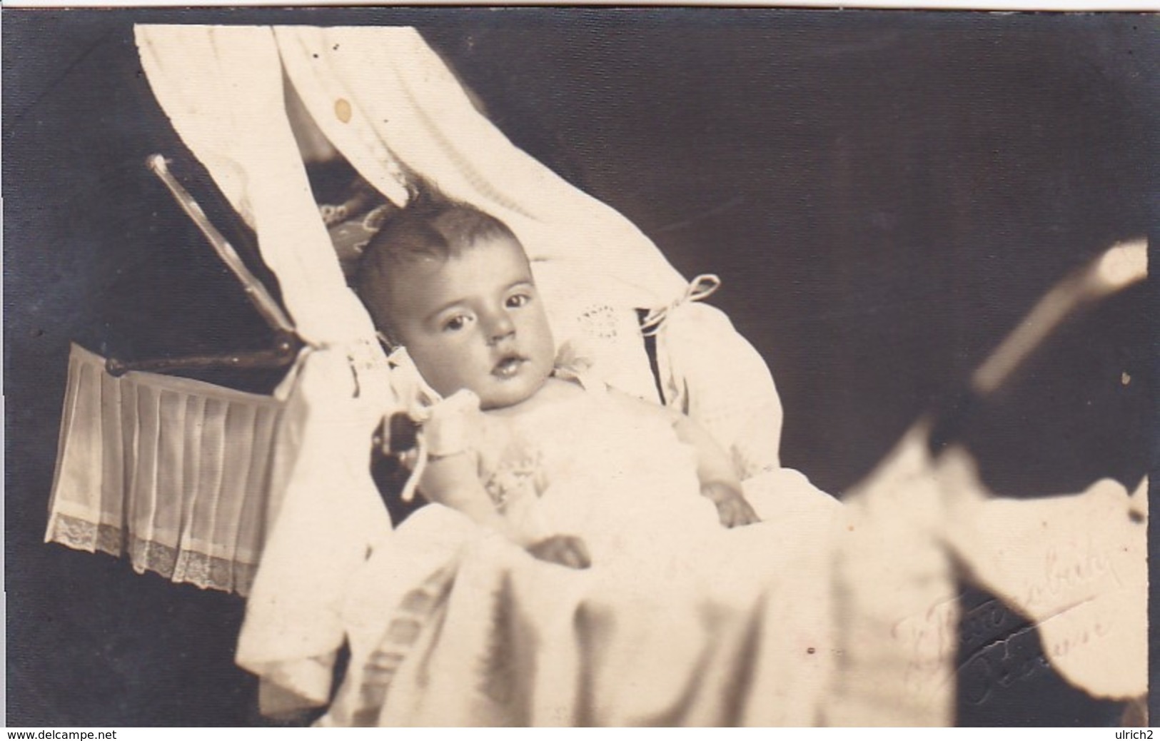 AK Foto Kleinkind In Kinderwagen - Ca. 1920 (42170) - Portraits