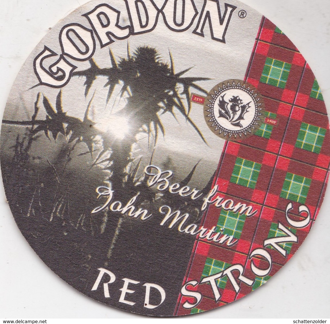 Gordon Red Strong - Sous-bocks