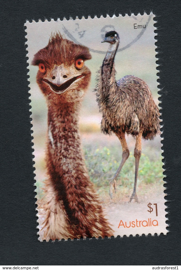 2019 AUSTRALIA EMU VERY FINE POSTALLY USED $1 Sheet STAMP - Usati