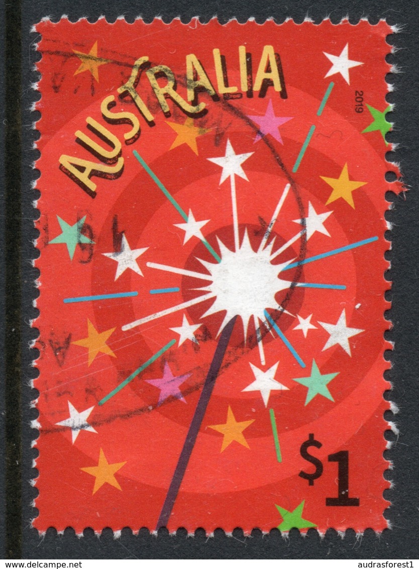 2019 AUSTRALIA SPARKLERS VERY FINE POSTALLY USED Sheet STAMP - Oblitérés