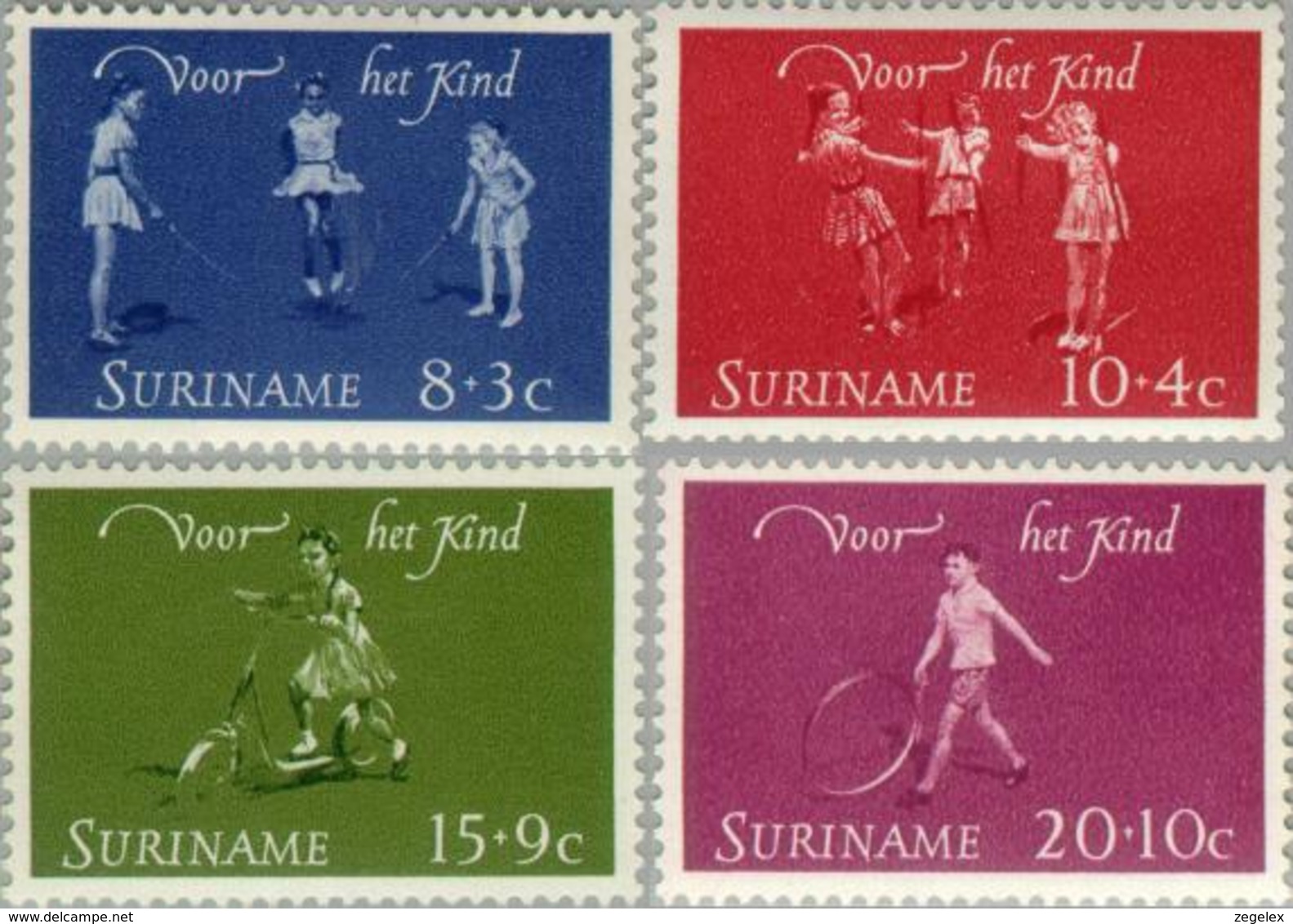 Suriname 1964 Kinderspelen - NVPH 414 MNH** Postfris - Suriname ... - 1975