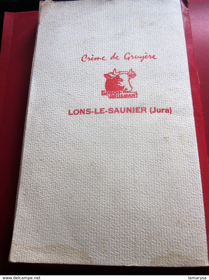 LA VACHE GROSJEAN FROMAGERIE"NOS AMIS LES CHIENS"Chromos & Images Chromo Album 1963-A. Petre LONS LE SAUNIER Jura-Cow