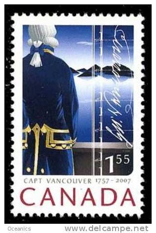 Canada (Scott No.2219 - George Vancouver) [**] - Neufs