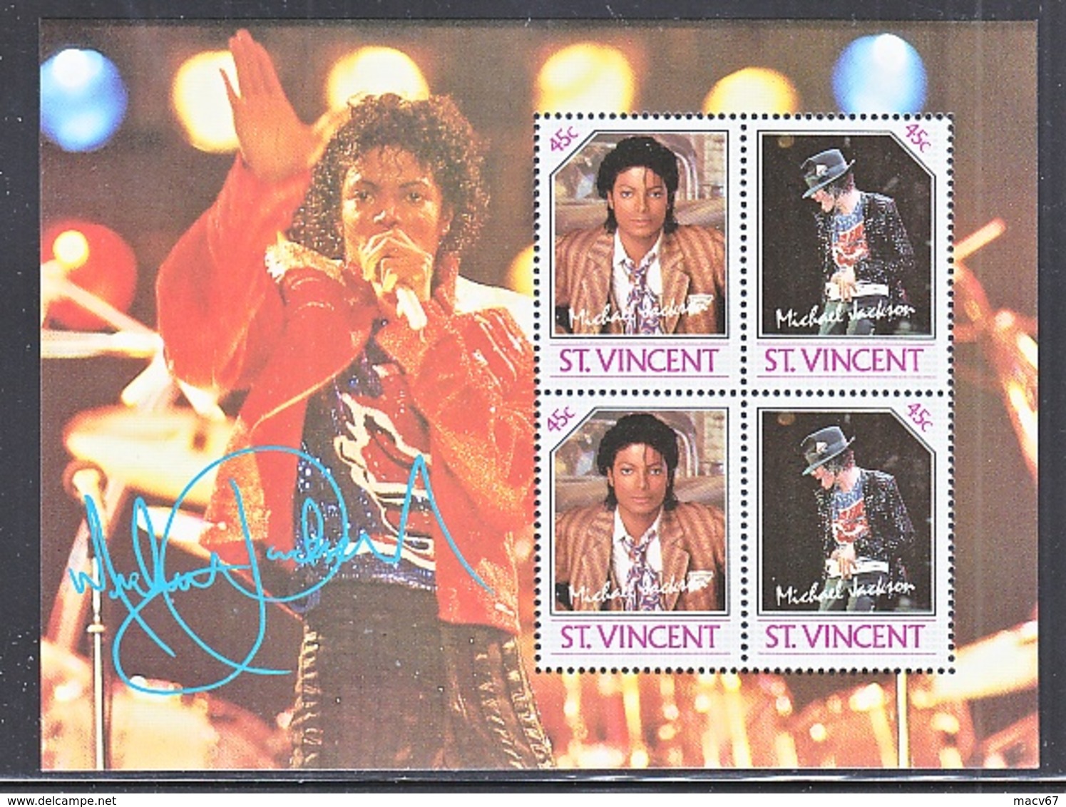 ST.  VINCENT  898   **    MUSIC   MICHAEL  JACKSON - Music