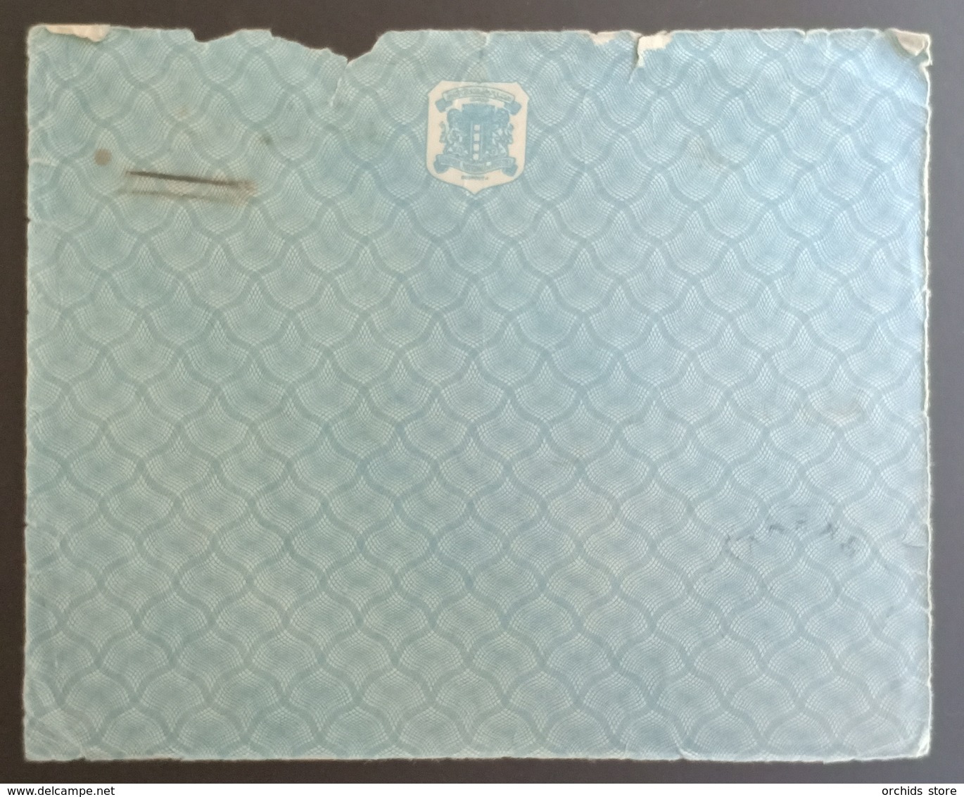 Lebanon 1953 Rare Front Cover From BKERKI, Scarce Hexagonal Type - Lebanon