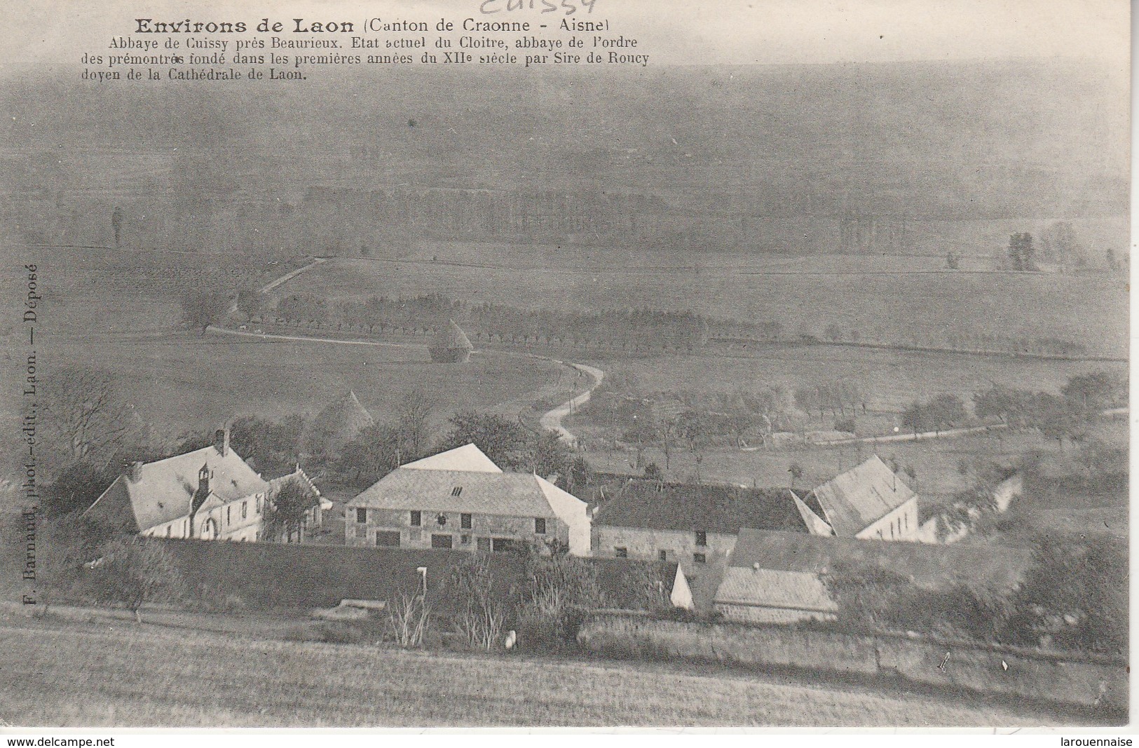 02 - CUISSY - Abbaye De Cuissy - Autres & Non Classés