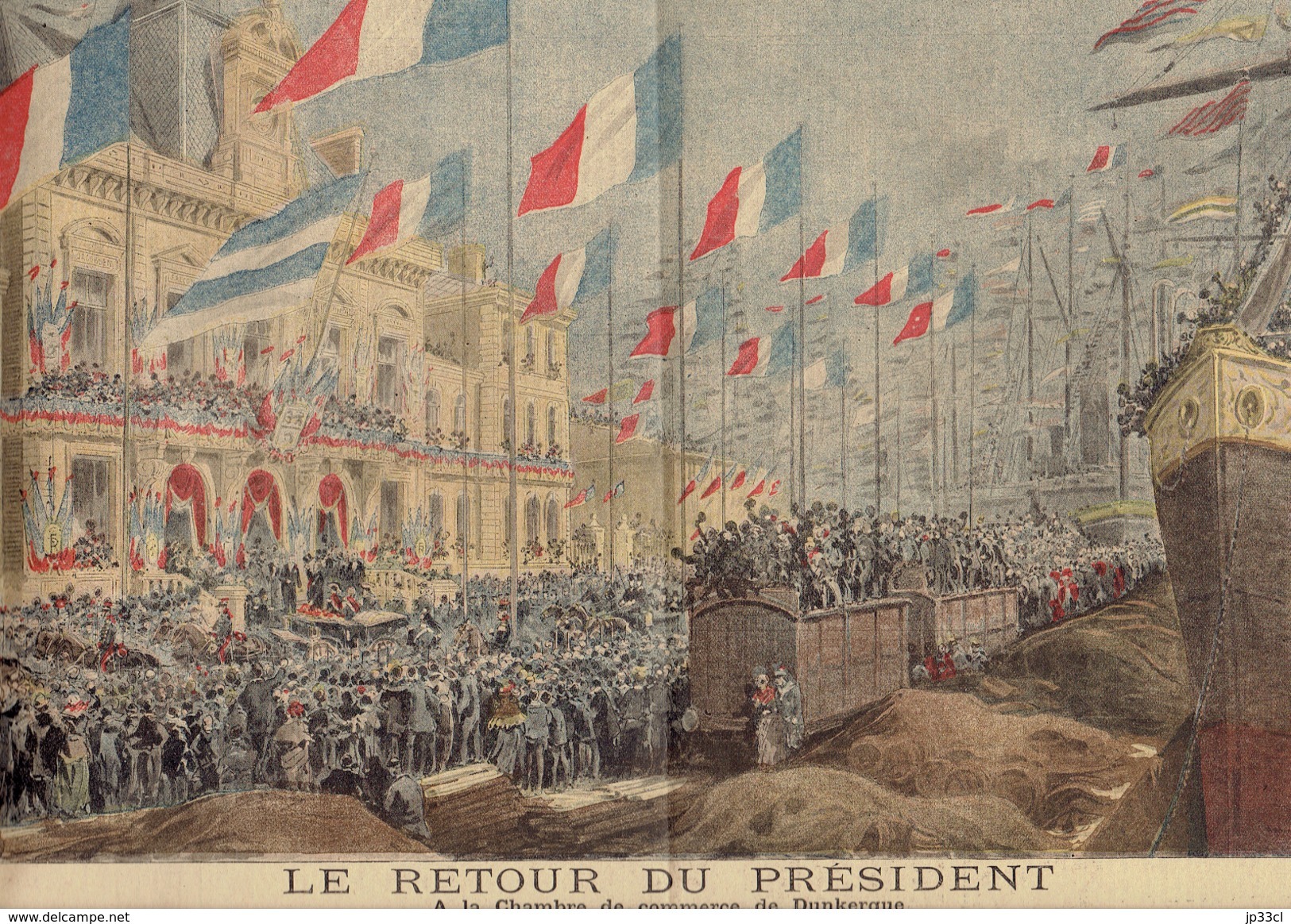 LE PETIT JOURNAL N° 356 - 12 Septembre 1897 Alliance Franco-russe Félix Faure Dunkerque Élysée - 1850 - 1899