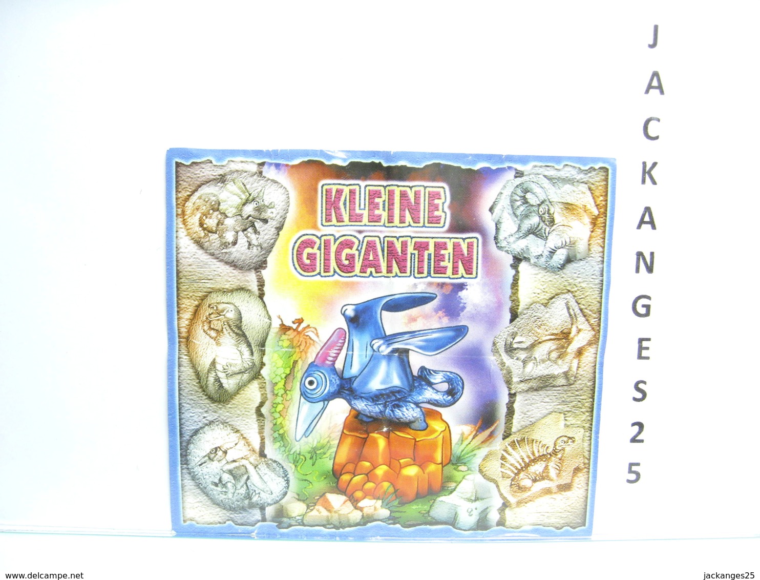 KINDER DINOSAURE ALLEMAND 611023  ANIMAUX NATOONS TIERE +  BPZ D - Monoblocs