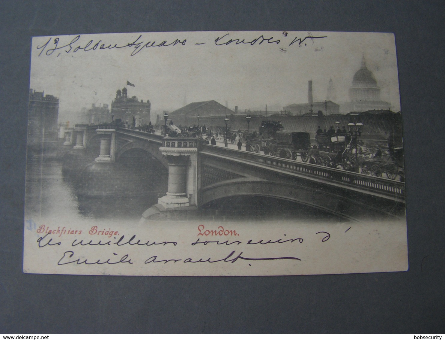 London Bridge 1902 - River Thames