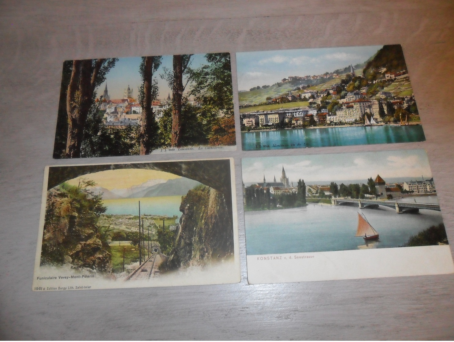 Beau lot de 60 cartes postales de Suisse    Mooi lot van 60 postkaarten van Zwitserland  Switserland  Svizzera  Sweiz