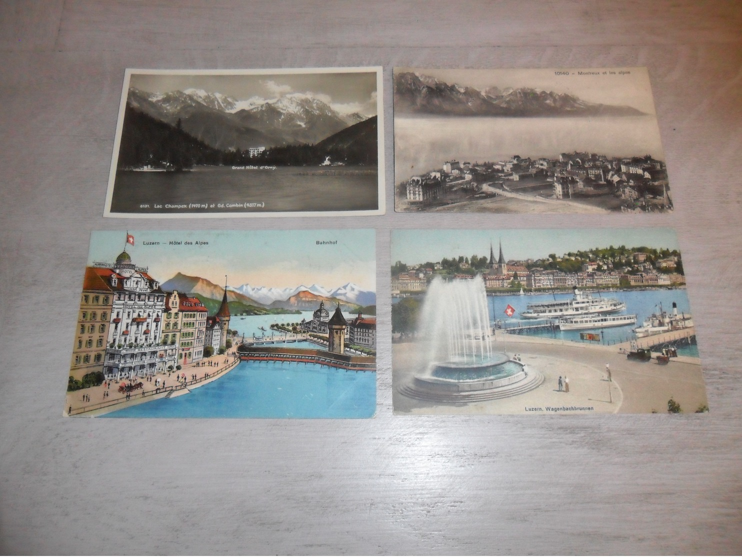 Beau lot de 60 cartes postales de Suisse    Mooi lot van 60 postkaarten van Zwitserland  Switserland  Svizzera  Sweiz