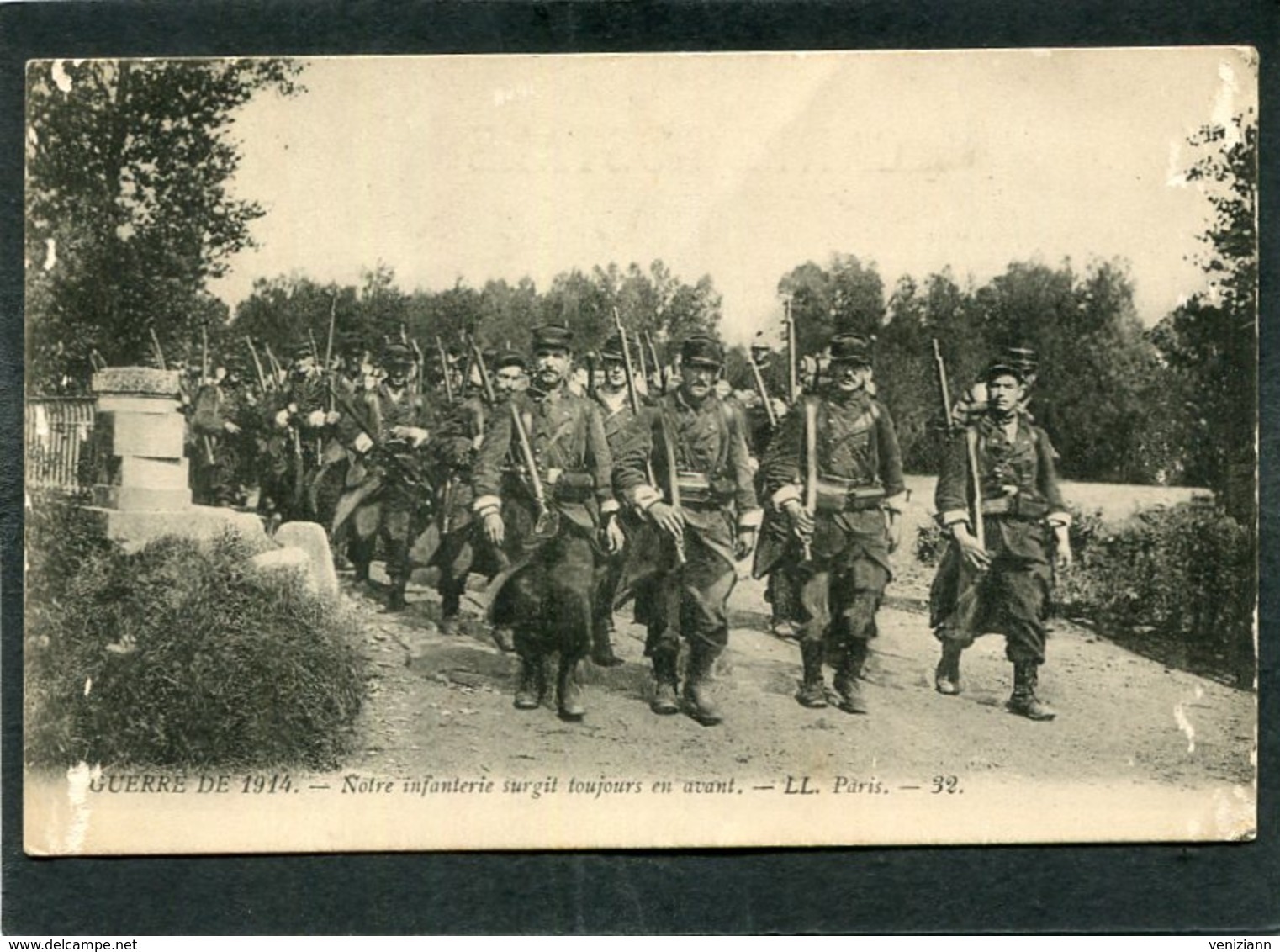 CPA - GUERRE DE 1914 - Notre Infanterie Surgit Toujours En Avant - Weltkrieg 1914-18