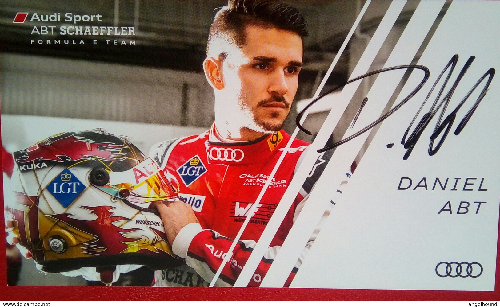 Audi  Daniel Abt - Autographes