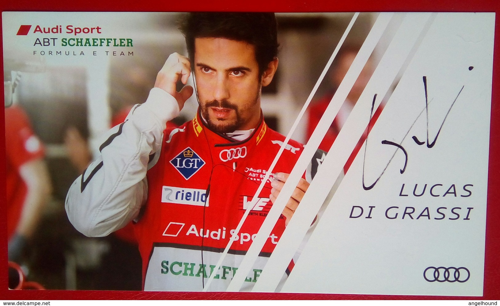 Audi Sports Lucas Di Grassi - Autographes