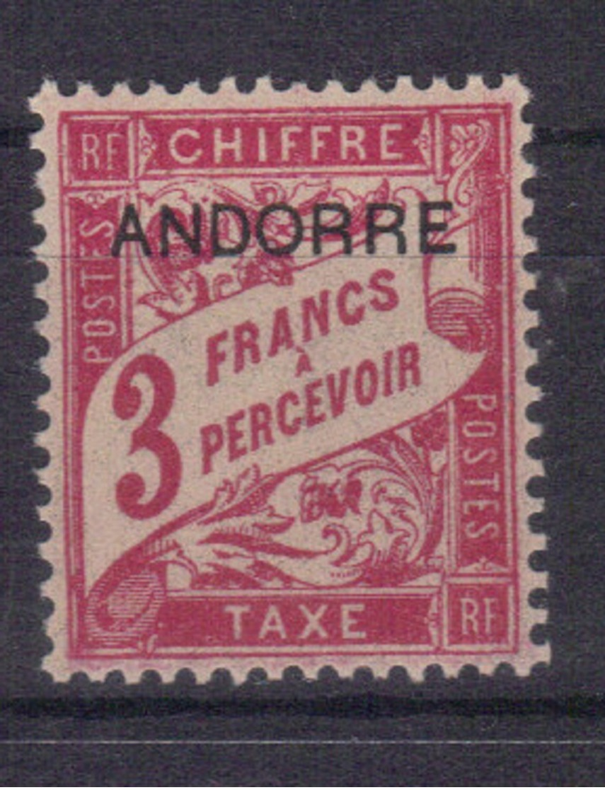 Andorre Fr. 1931/32 Yvert Taxe 8 Neuf** MNH (194) - Unused Stamps
