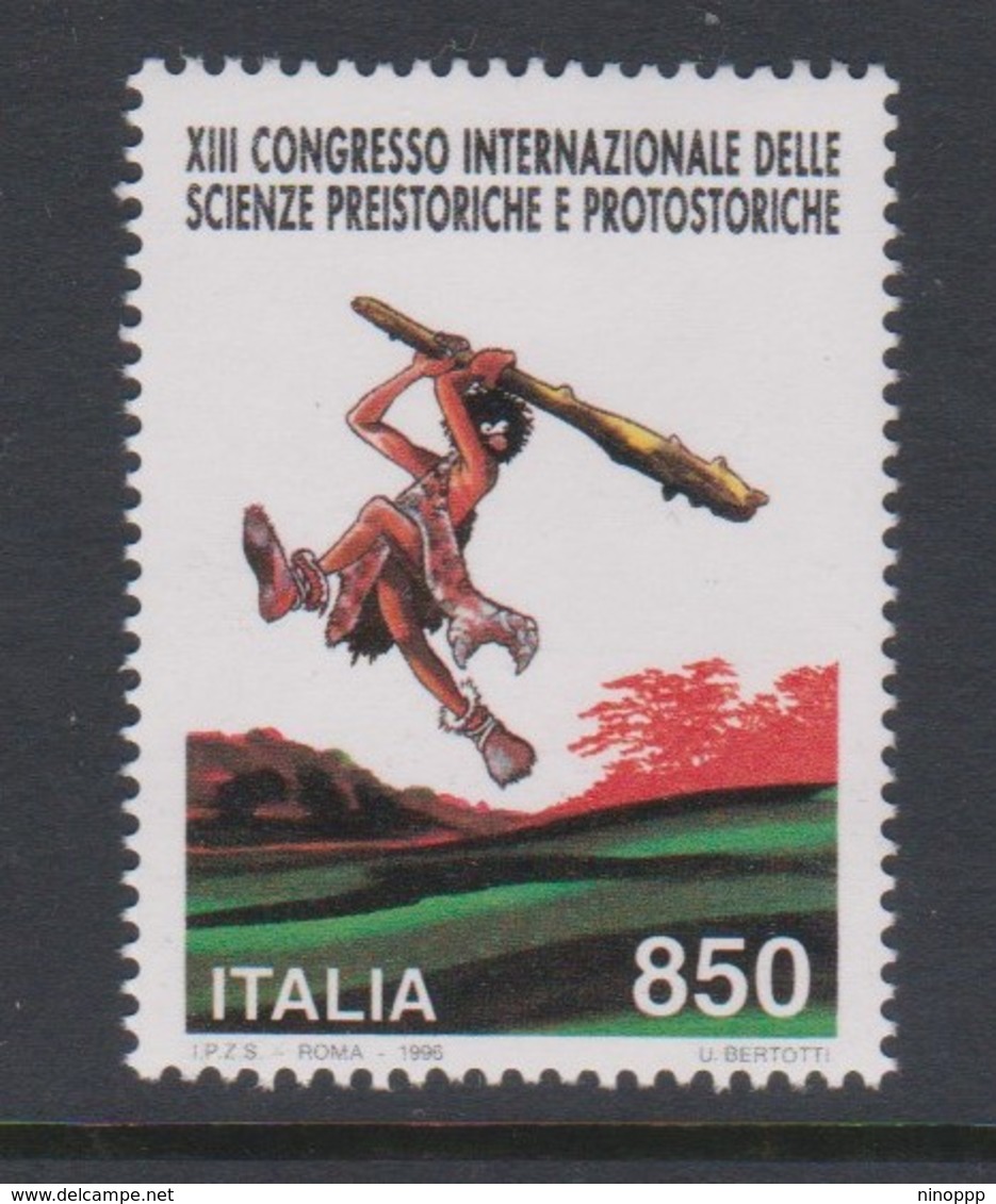 Italy Republic S 2238 1996 13th Inter Congress Of Prehistoric Science ,mint Never  Hinged - 1991-00: Mint/hinged