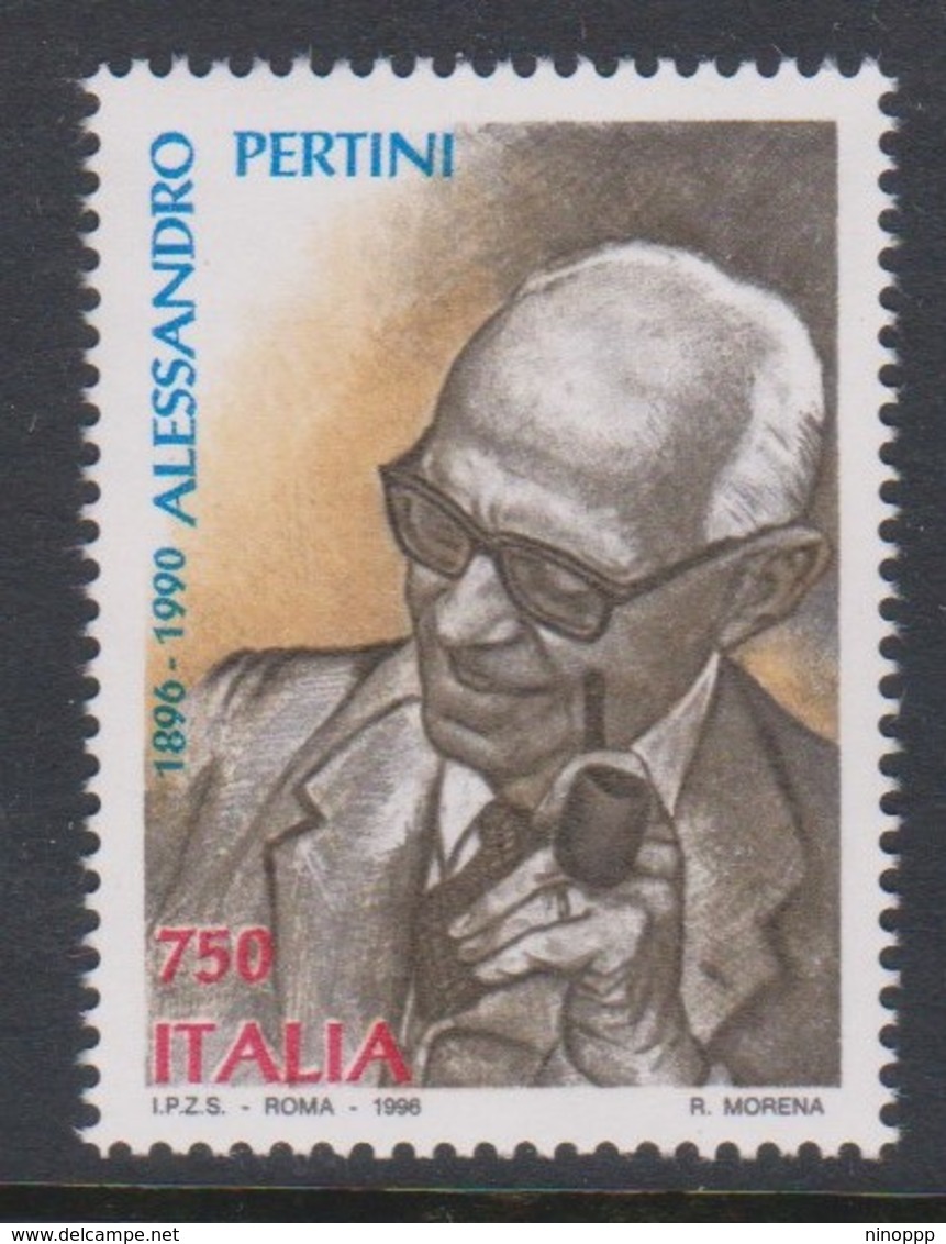 Italy Republic S 2242 1996 Alessandro Pertini Birth Centenary ,mint Never  Hinged - 1991-00: Mint/hinged
