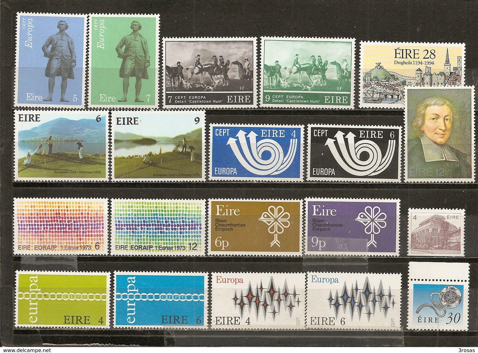 Irlande Ireland Collection Mint Europa And Other Topical Stamps With Complete Sets - Verzamelingen (zonder Album)