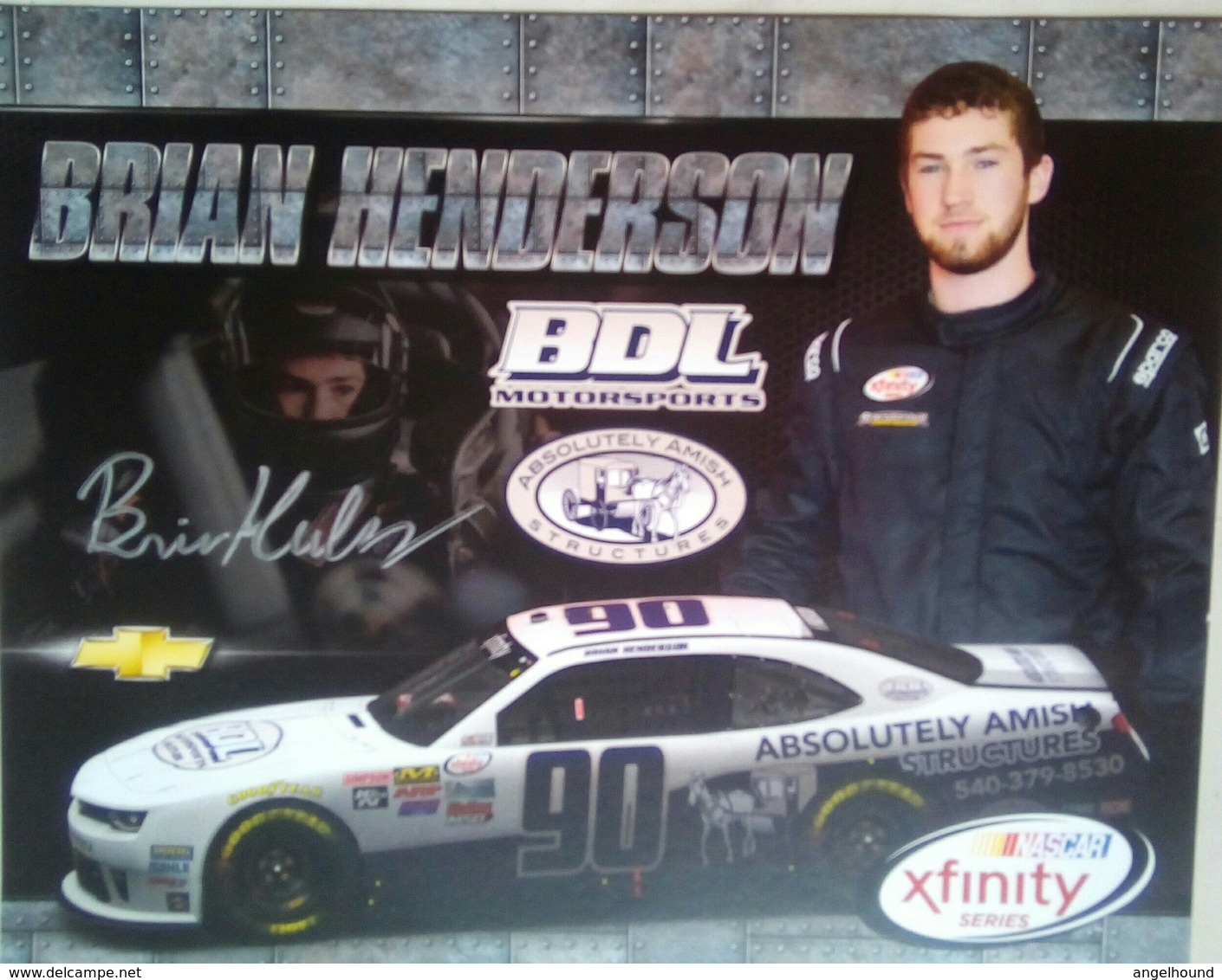 Brian Henderson Signed Hero Card - Authographs