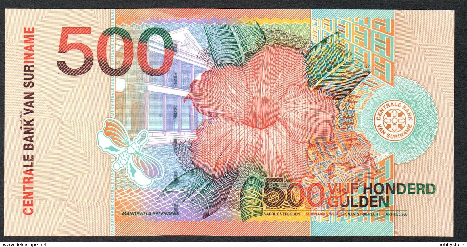 Surinam 500 Gulden 2000 UNC - Suriname