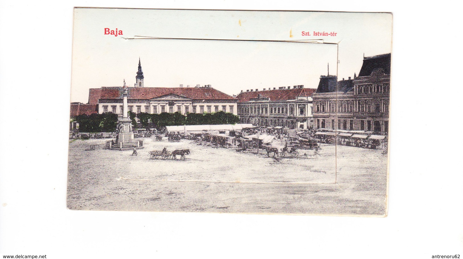 POSTCARD-HUNGARY-BAJA-SEE-SCAN - Hungary