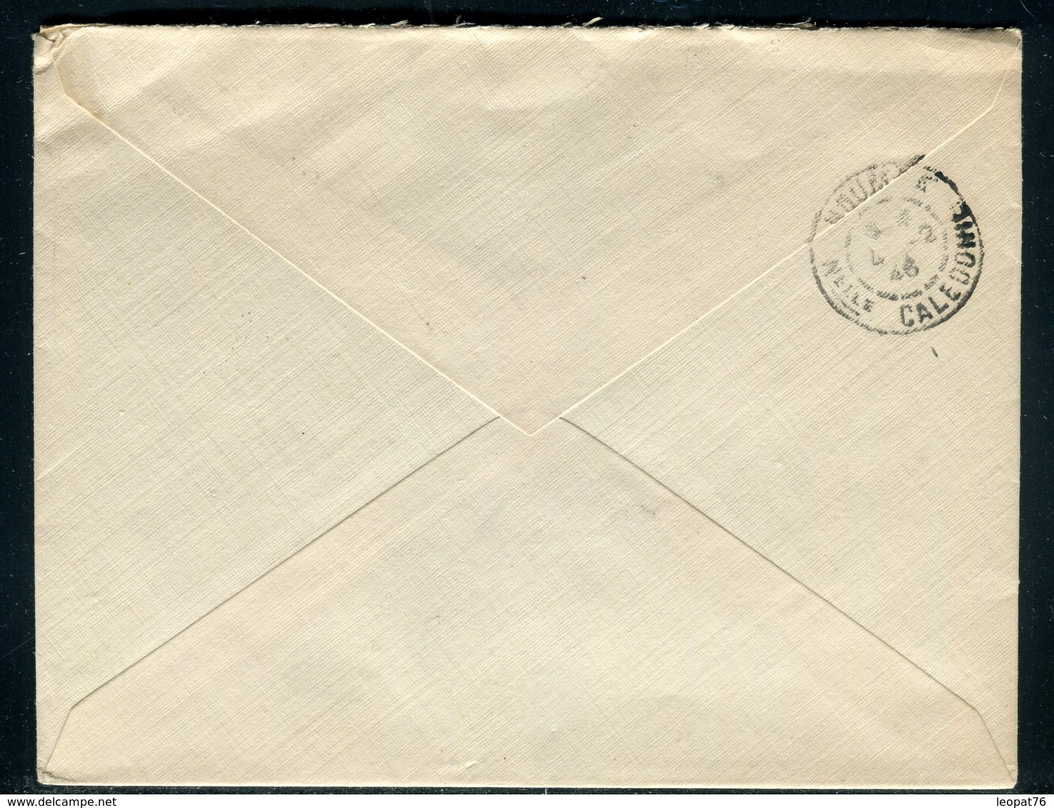 Nouvelles Hébrides - Enveloppe De Port Villa Pour Paris En 1946 , Affranchissement Plaisant -  Réf J126 - Brieven En Documenten