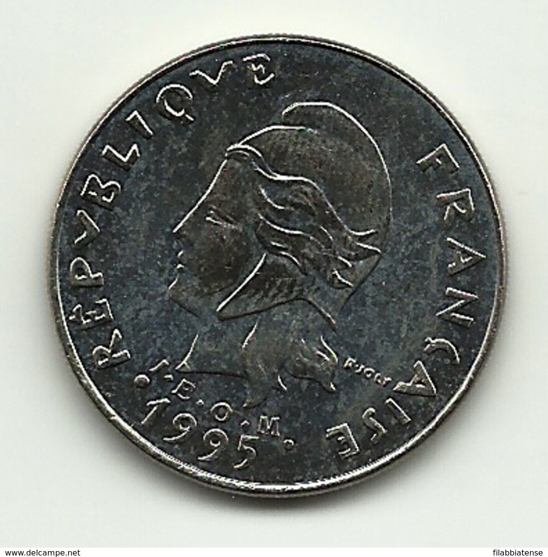 1995 - Polinesia Francese 20 Francs - Polinesia Francese