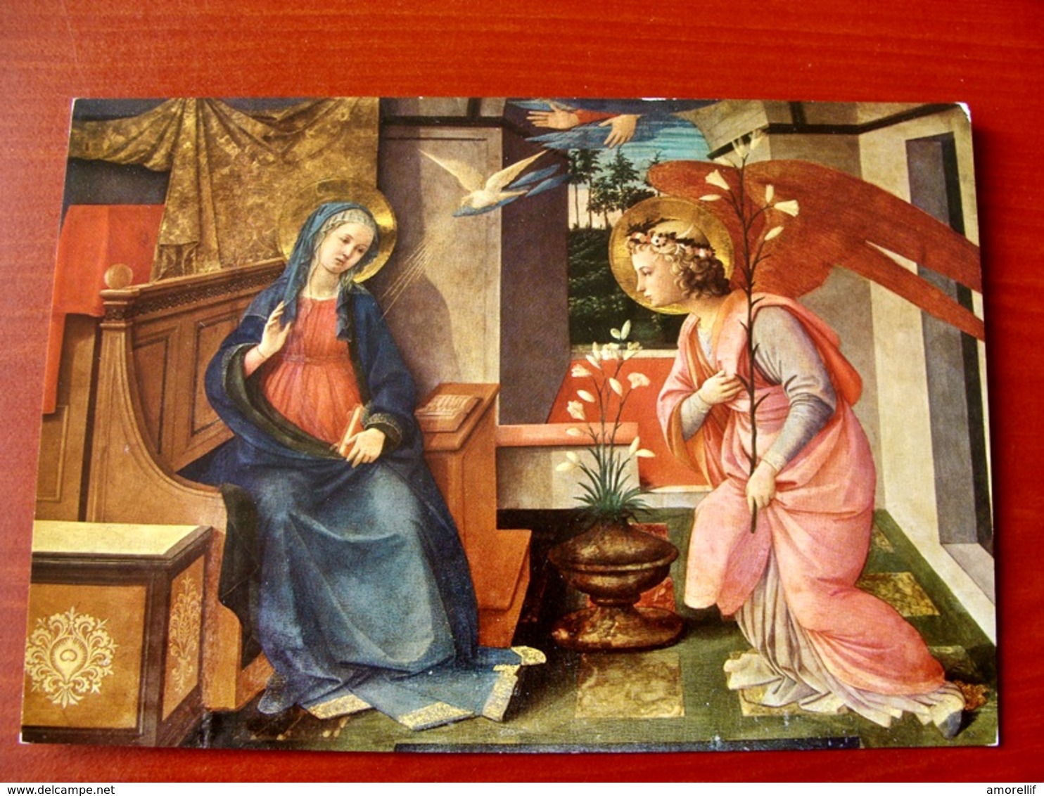 (FG.W40) FRA' FILIPPO LIPPI - ANNUNCIAZIONE (GALLERIA DORIA, ROMA) NV - Pintura & Cuadros