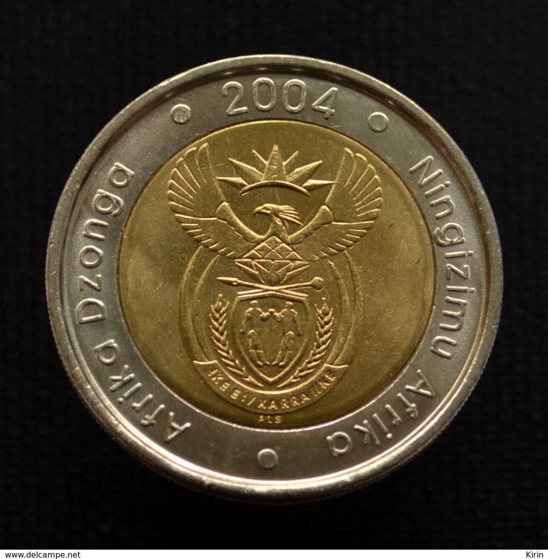 South Africa 5 Rand 2004. UNC Coin Km281 - South Africa