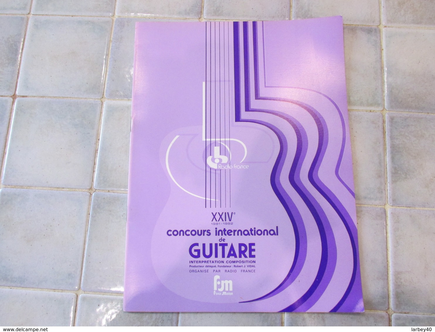 24 Em Semaine Internationale De Guitare 1981 1982 - Programmes