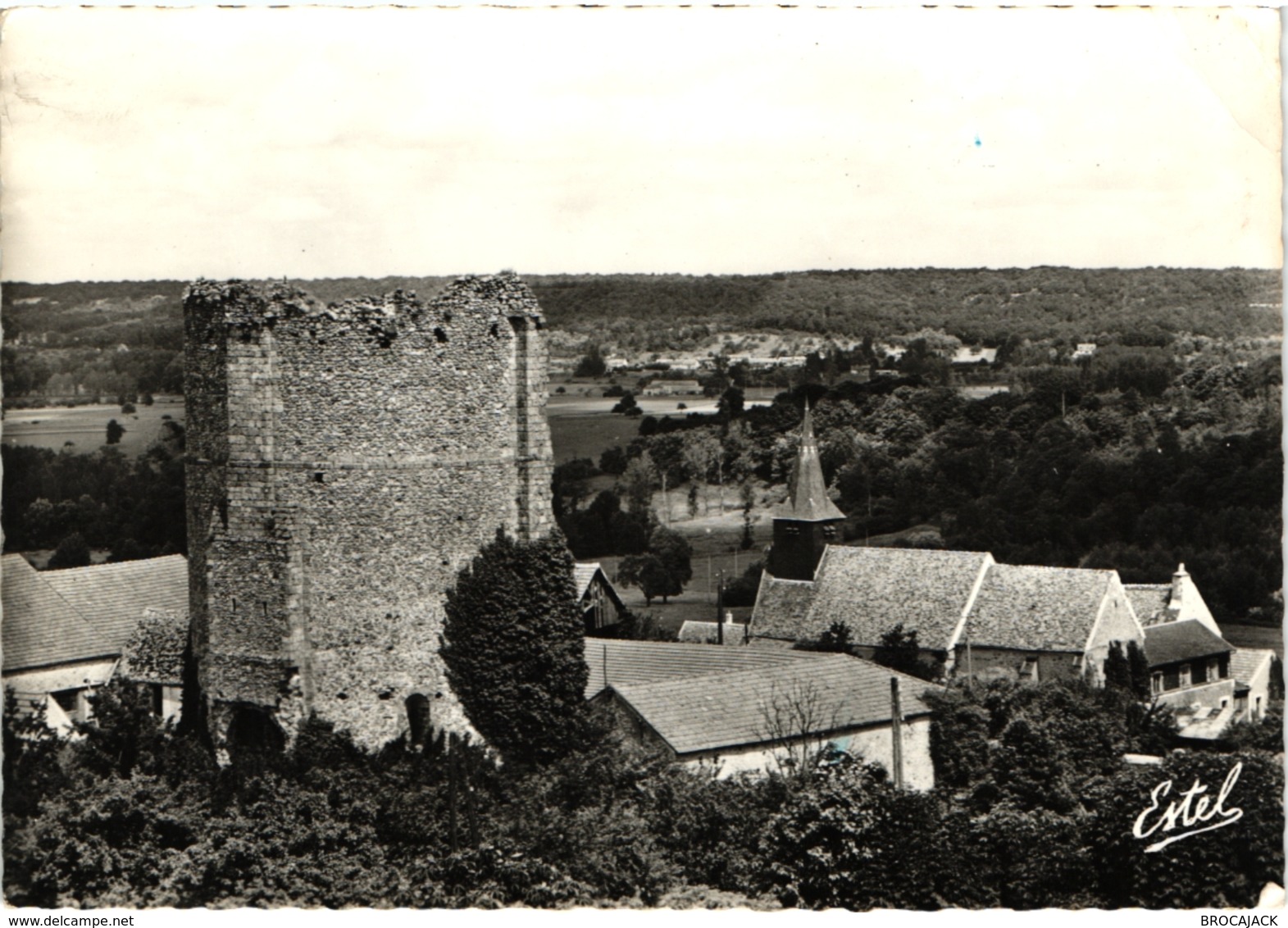 CPSM GRAND FORMAT 78 MAUREPAS - UNE VUE GENERALE DU VILLAGE - ON Y VOIT LA TOUR ET L EGLISE - Maurepas