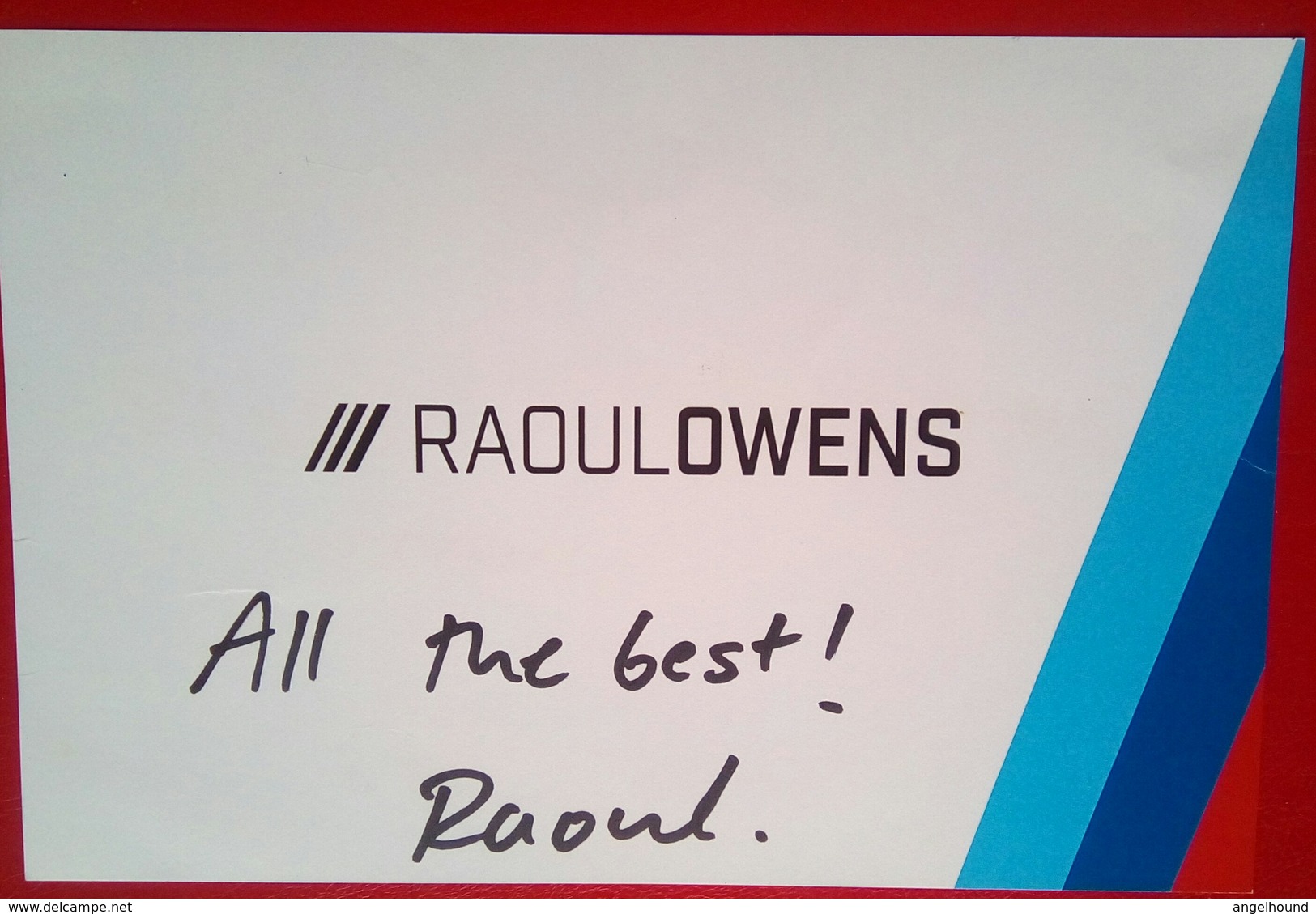 Raoul Owens - Authographs